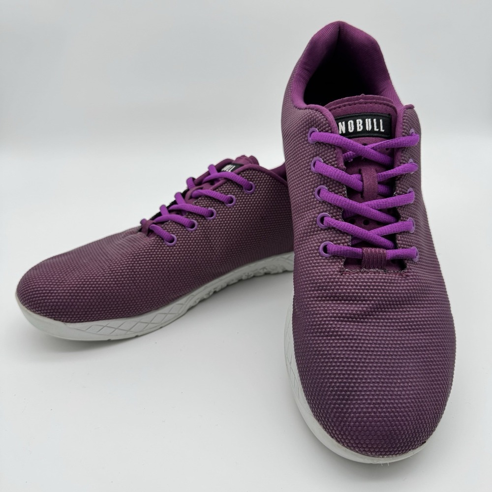 NOBULL Superfabric Trainer Purple Sneakers Men's Size 12.5 Women's Size‎ 14